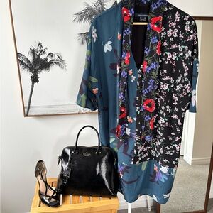French Connection Kimono style mid length dress